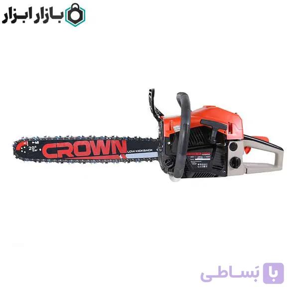 اره درخت بر بنزینی 50 سانت 54 سی سی کرون مدل CT20102 — تصویر 1