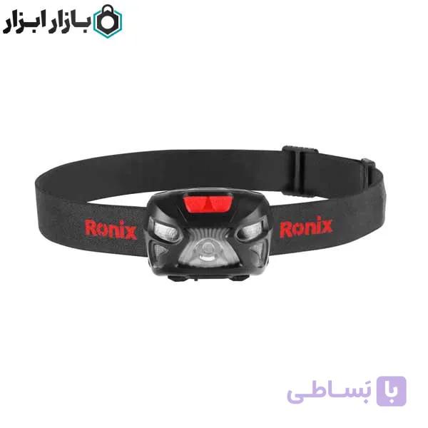 چراغ پیشانی قابل شارژ و حسگر حرکت رونیکس مدل RH-4286 — تصویر 1