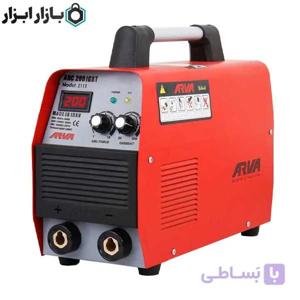 دستگاه جوشکاری اینورتر ARC 200 (سه برد) آروا مدل 2111A — تصویر 1