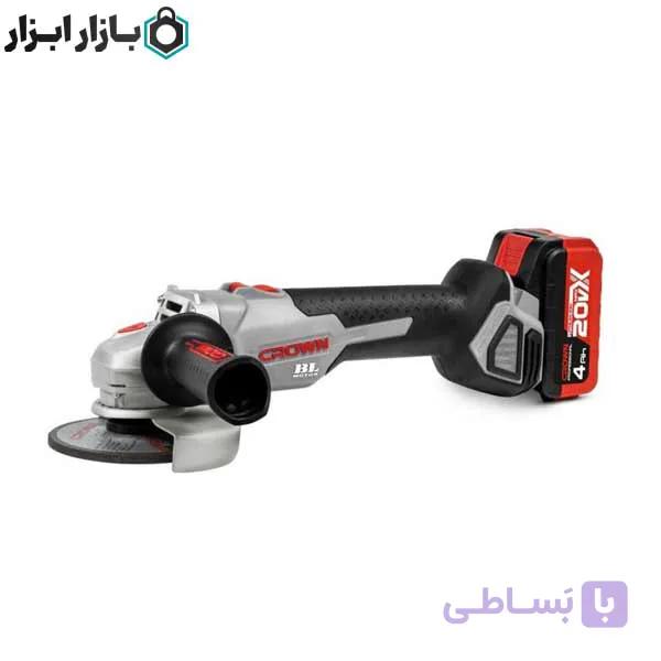 مینی فرز شارژی 115 میلیمتر 20 ولت 4 آمپر کرون مدل CT23001-115HX — تصویر 1