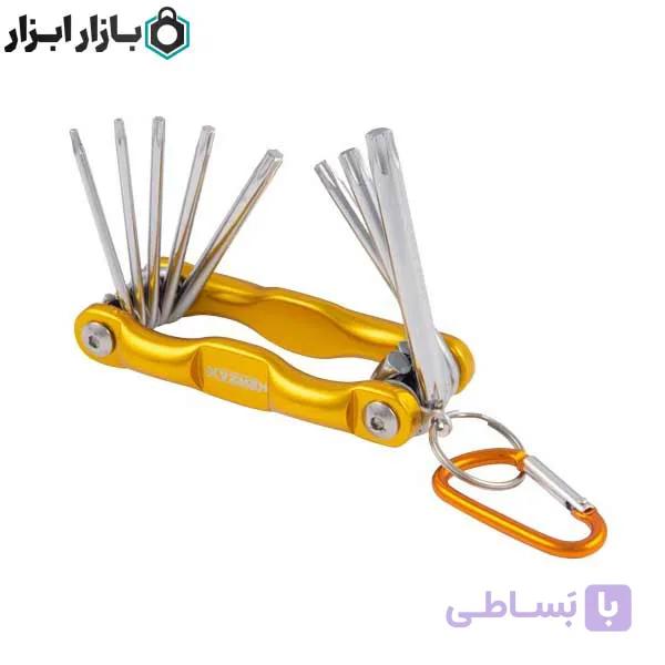 ست 8 پارچه آلن چاقویی ستاره ای کنزاکس مدل KTK-108 — تصویر 1