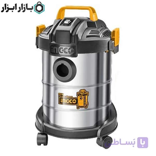 جارو برقی آبی و خاکی 800 وات اینکو مدل VC14122 — تصویر 1