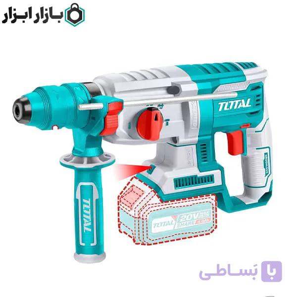 بتن کن شارژی 20 ولت توتال مدل TRHLI202289 — تصویر 1