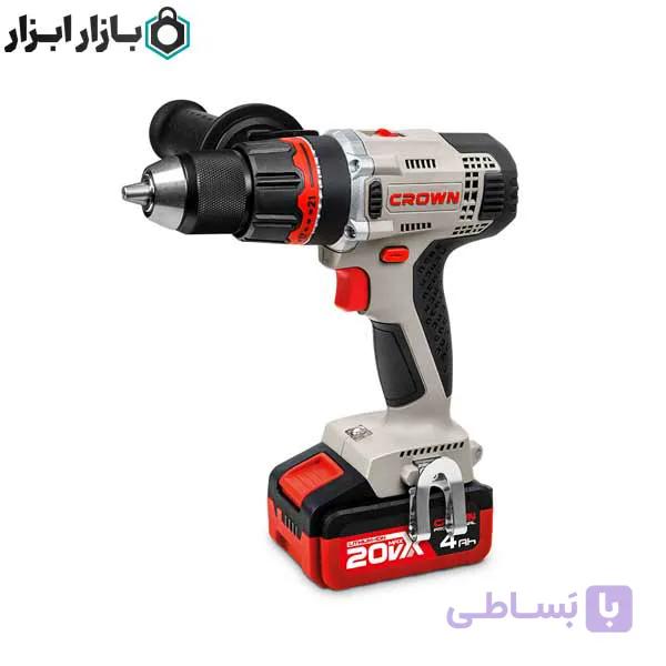 پیچ گوشتی شارژی 13 میلی متر 20 ولت کرون مدل CT21076HMX — تصویر 1