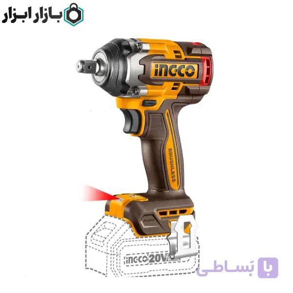 بکس شارژی براشلس 20 ولت اینکو مدل CIWLI2050 — تصویر 1
