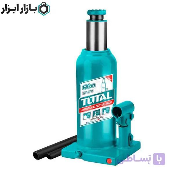 جک روغنی هیدرولیک 6 تن توتال مدل THT109062 — تصویر 1
