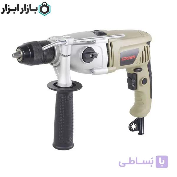 دریل گیربکسی 13 میلیمتر 810 وات سه نظام اتوماتیک کرون مدل CT10067C — تصویر 1