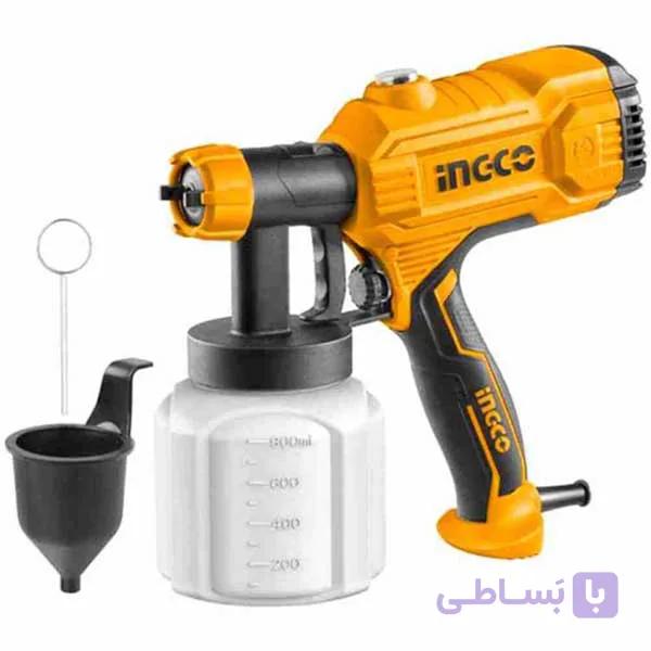 پیستوله رنگ پاش 450 وات اینکو مدل SPG3508 — تصویر 1
