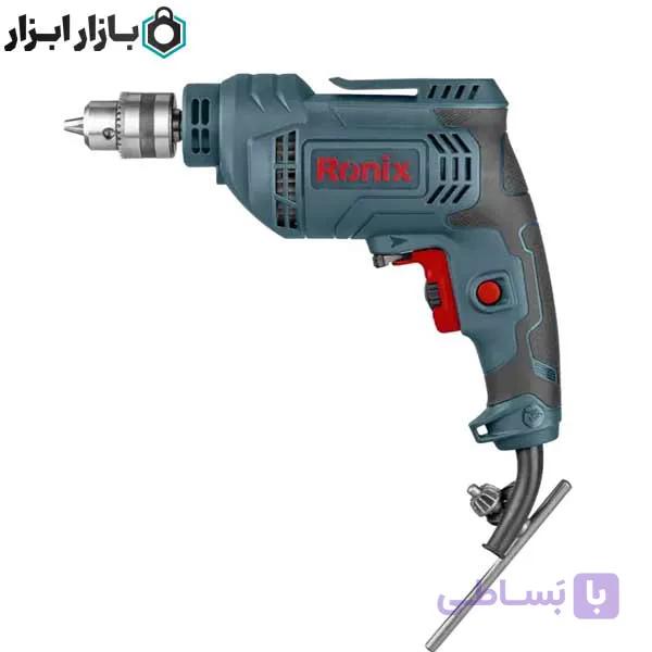 دریل برقی 10 میلی‌متری 450 وات رونیکس مدل 2112 — تصویر 1