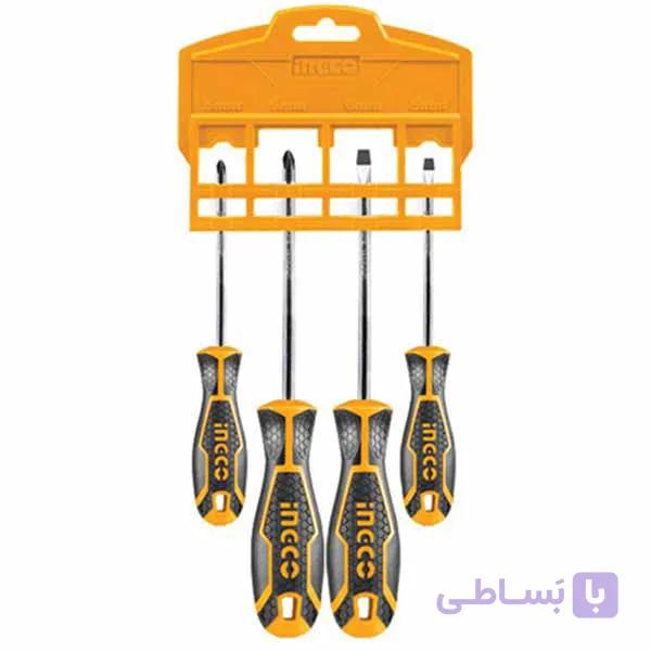 ست پیچ گوشتی 4 عددی اینکو مدل HKSD0458 — تصویر 1