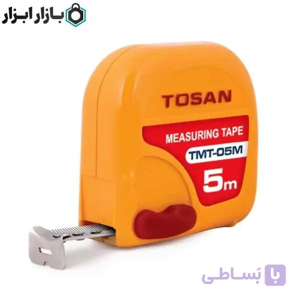 متر نواری ساده 5 متری توسن مدل TMT-05M — تصویر 1