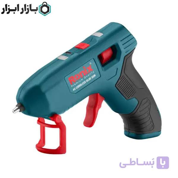 تفنگ چسب حرارتی شارژی 4 ولت رونیکس مدل 8538 — تصویر 1