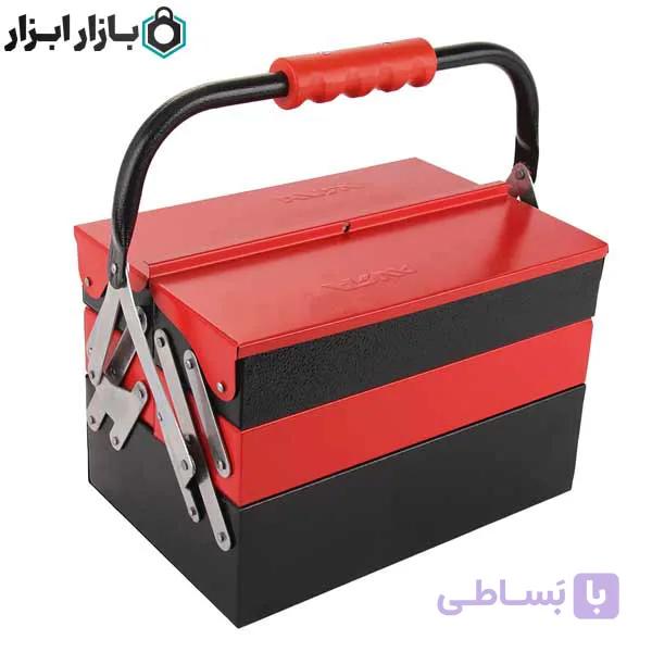 جعبه ابزار فلزی 3 طبقه 50 سانت آروا مدل 4709 — تصویر 1