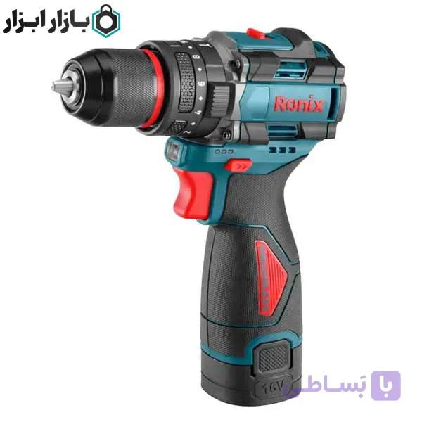 دریل شارژی براشلس 16 ولت رونیکس مدل 8669 — تصویر 1