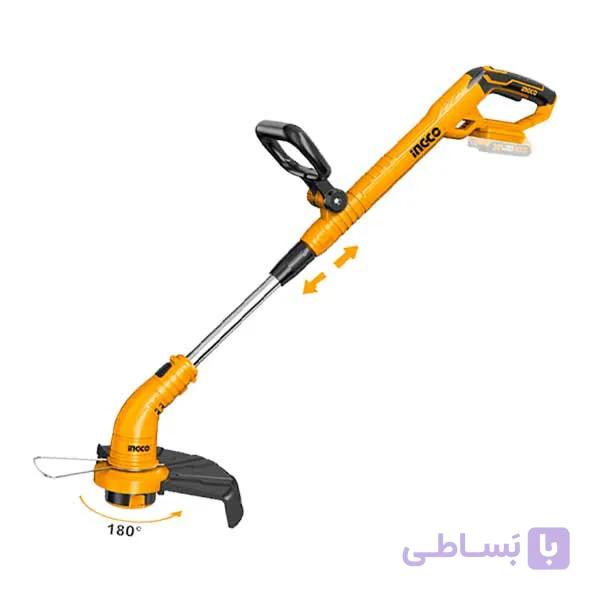 علف زن شارژی 20 ولت اینکو مدل CGTLI20018 — تصویر 1