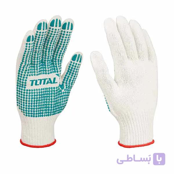 دستکش ایمنی کش باف توتال مدل TSP11102 — تصویر 1