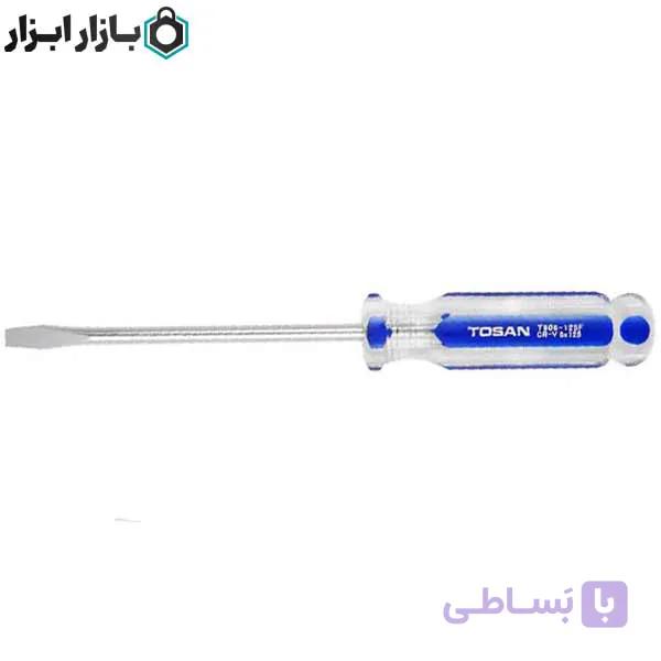 پیچ‌گوشتی دو سو کریستالی سایز 125×6 توسن مدل T906N-125F — تصویر 1
