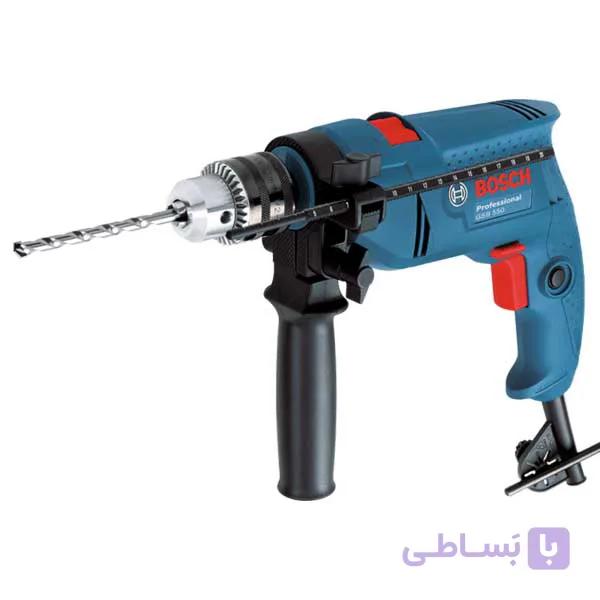 دریل چکشی 550 وات بوش مدل GSB550 — تصویر 1