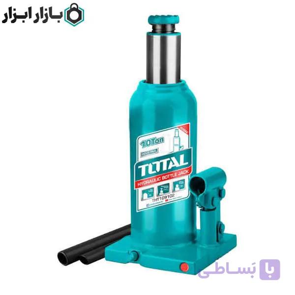 جک روغنی هیدرولیک 10 تن توتال مدل THT109102 — تصویر 1