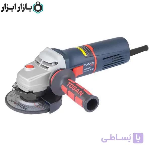 مینی فرز آهنگری دیمردار 115 میلیمتر توسن مدل 3382AV — تصویر 1