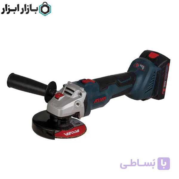 مینی فرز+اره زنجیری شارژی براشلس 20 ولت آروا مدل 5881 — تصویر 1