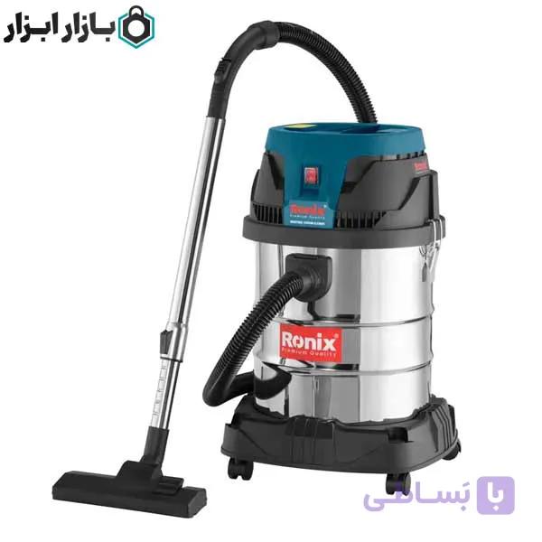 جارو برقی 40 لیتری 1400 وات رونیکس مدل 1241 — تصویر 1
