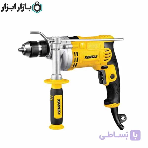 دریل چکشی 13 میلی متر نیم تنه فلزی سه نظام اتومات کنزاکس مدل 2365 — تصویر 1
