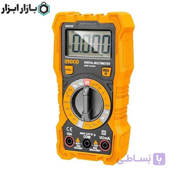 مولتی متر دیجیتال اینکو مدل DM200 — تصویر 1