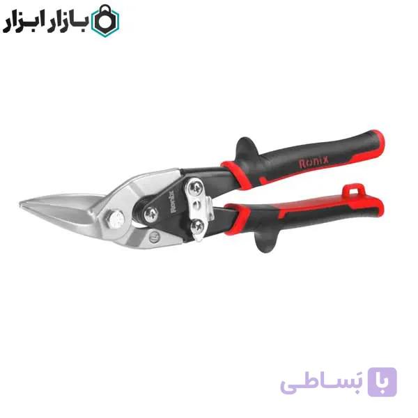 قیچی ورق بر چپ بر دسته TPR رونیکس مدل RH-3906 — تصویر 1