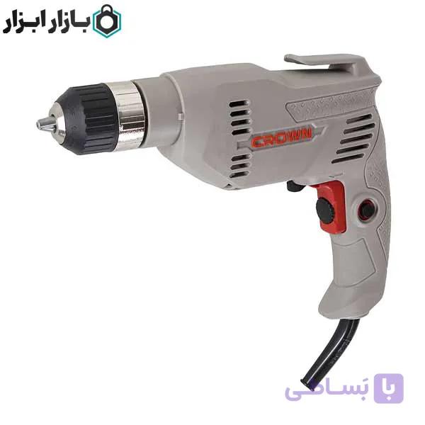 دریل 10 میلیمتر 400 وات سه نظام آچاری کرون مدل CT10126 — تصویر 1
