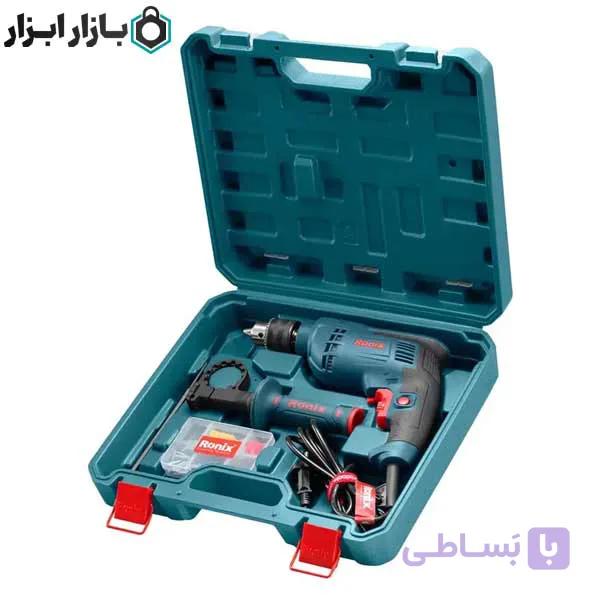 ست ترکیبی دریل برقی 33 پارچه رونیکس مدل RS-0008 — تصویر 1