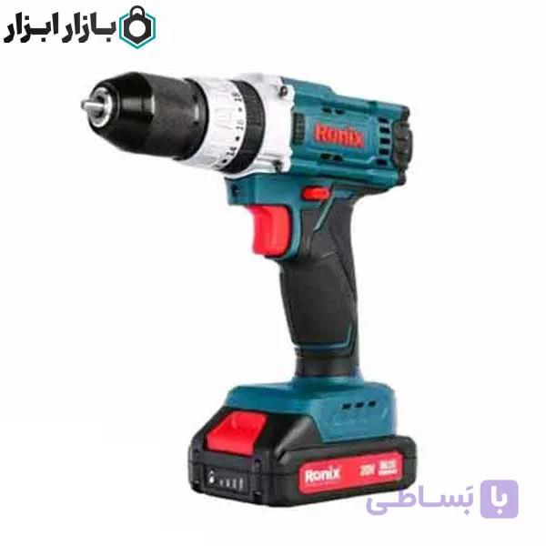 دریل پیچ گوشتی شارژی 20 ولت رونیکس مدل 8620 — تصویر 1