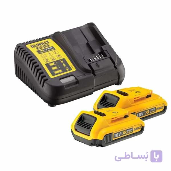 ست باتری و شارژر 18 ولت دیوالت مدل DCB115D2 — تصویر 1