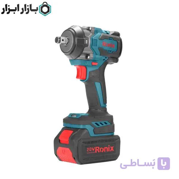 بکس شارژی 20 ولت براشلس 550 نیوتن متر رونیکس مدل 8655 — تصویر 1