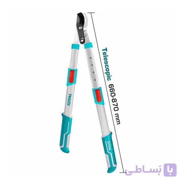 قیچی هرس باغبانی دسته کشویی توتال مدل THTS1527416 — تصویر 1
