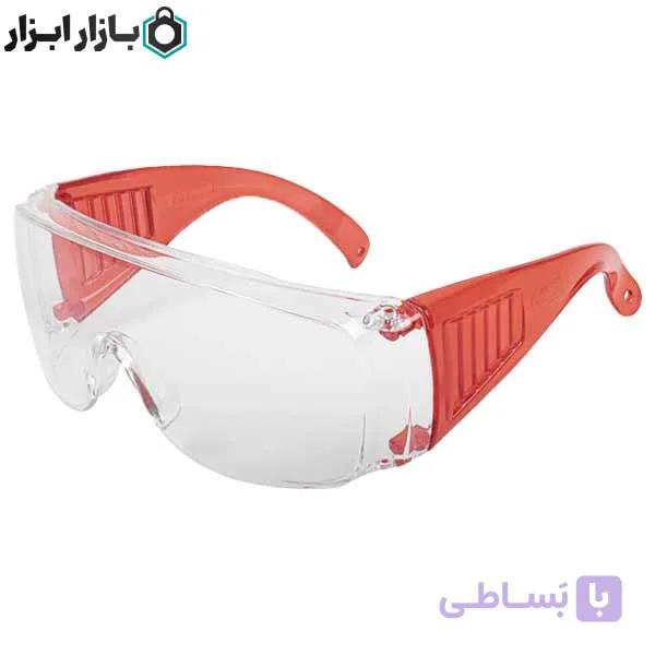 عینک ایمنی شفاف (رو عینکی)توسن مدل TSG-100TG — تصویر 1