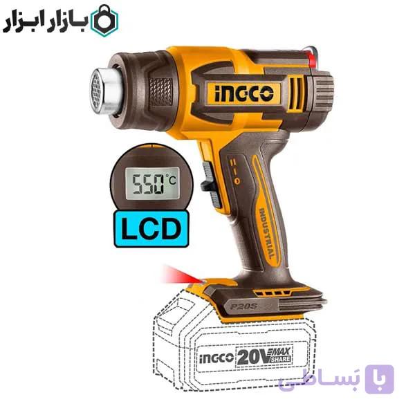 سشوار صنعتی شارژی اینکو مدل HGLI2003 — تصویر 1