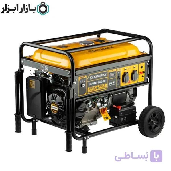 ژنراتور بنزینی (موتور برق) 6000 وات کنزاکس مدل KPGE-16000 — تصویر 1