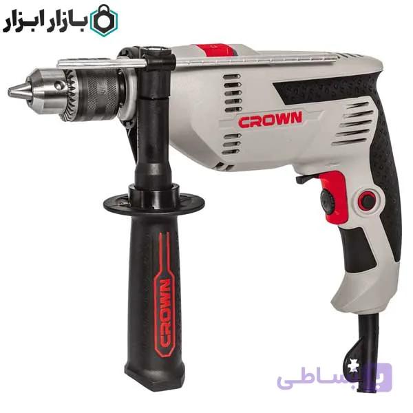 دریل چکشی 13 میلیمتر 750 وات سه نظام آچاری کرون مدل CT10129 — تصویر 1