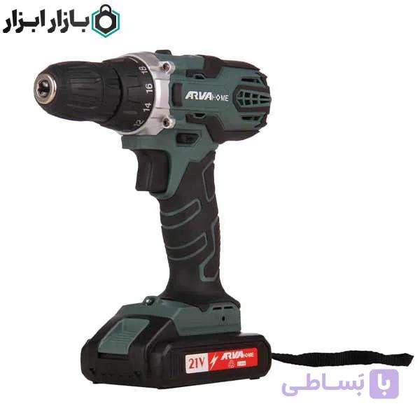 دریل پیچ گوشتی شارژی خانگی آروا مدل 5823 — تصویر 1