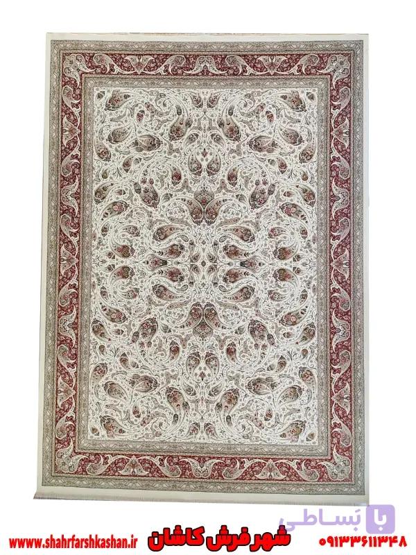 فرش ماهی 1500 شانه طرح دستباف افشان — تصویر 1