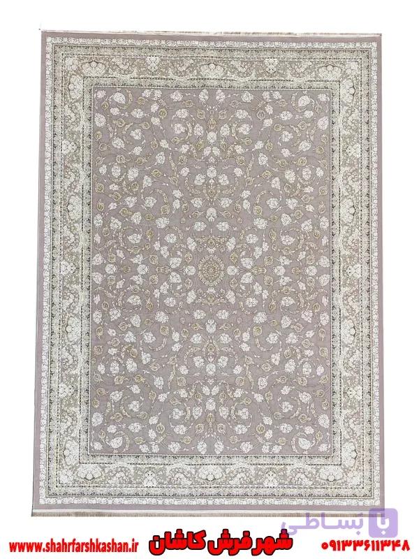 طرح روژان یاسی فرش 1500 شانه افشان طلایی — تصویر 1