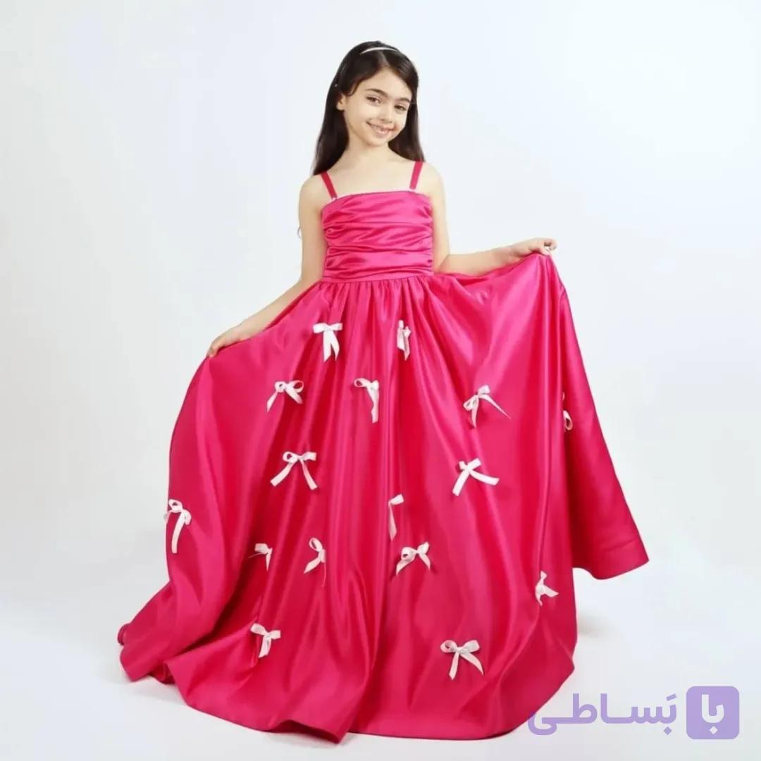 پیراهن ساتن مانیسا