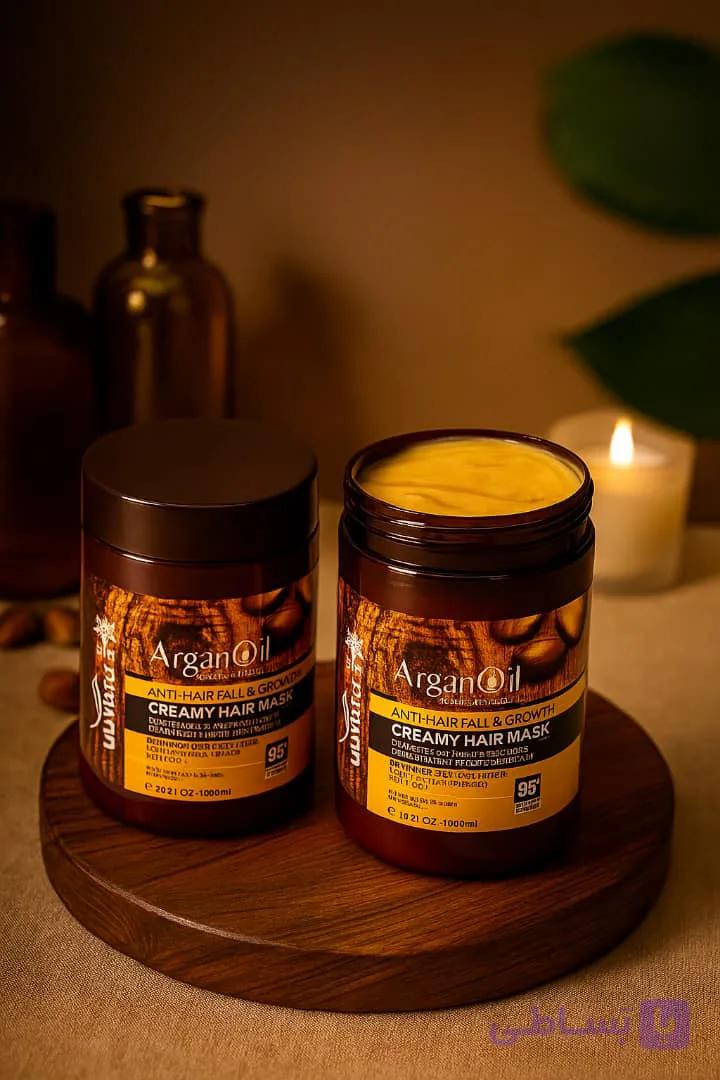 ماسک مو آرگان لایتنس کارتن دار Lightness creamy hair mask