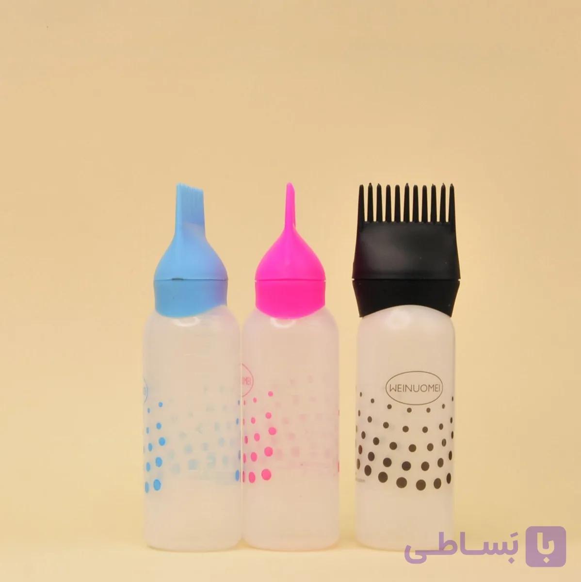 اپلیکاتور روغن مو برس دار Hair oil applicator
