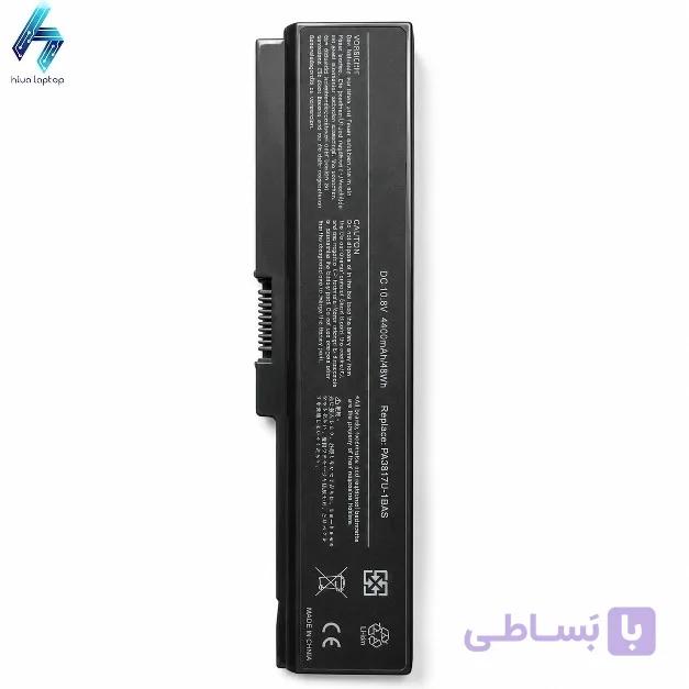 باتری لپ تاپ Toshiba مدل PA3817U-1BAS ظرفیت 4400mAh توان 48Wh — تصویر 1