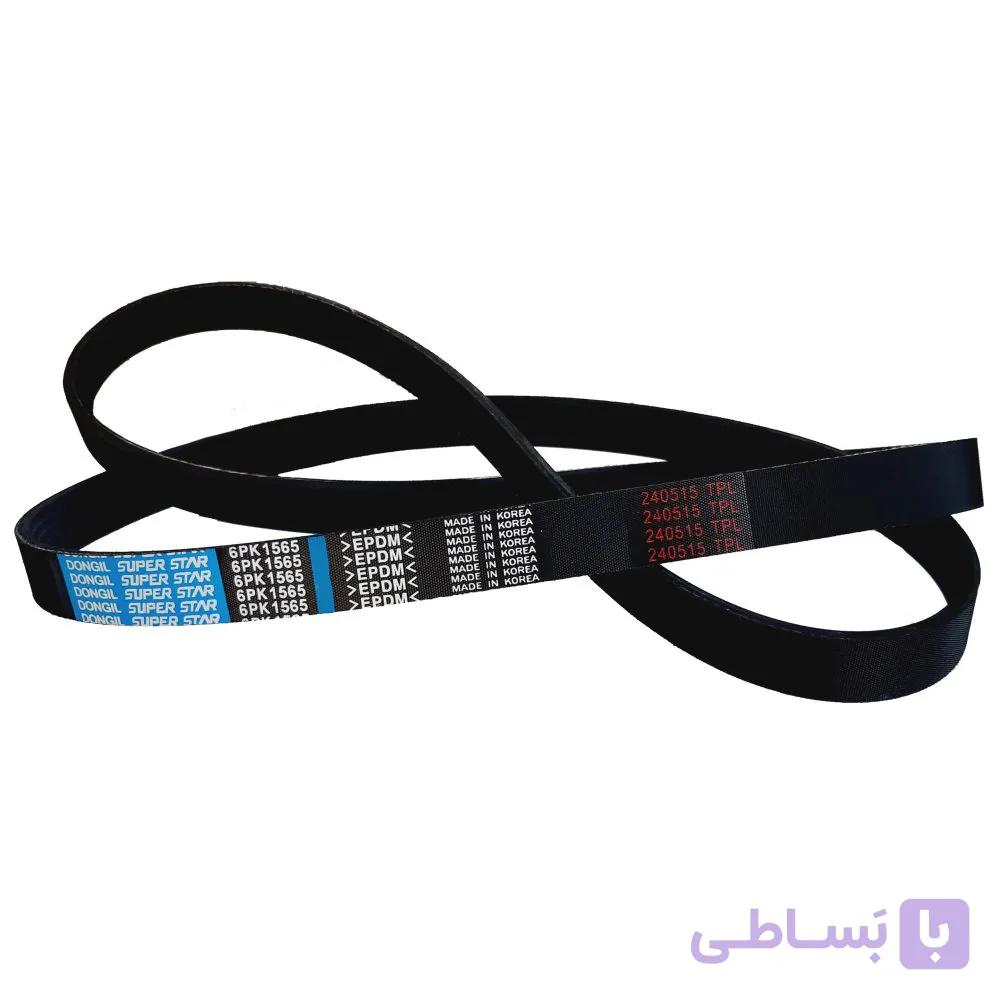 تسمه دینام دانگیل مدل 6PK 1565 مناسب برای پژو 206 تیپ 2 و موتور TU3 — تصویر 1