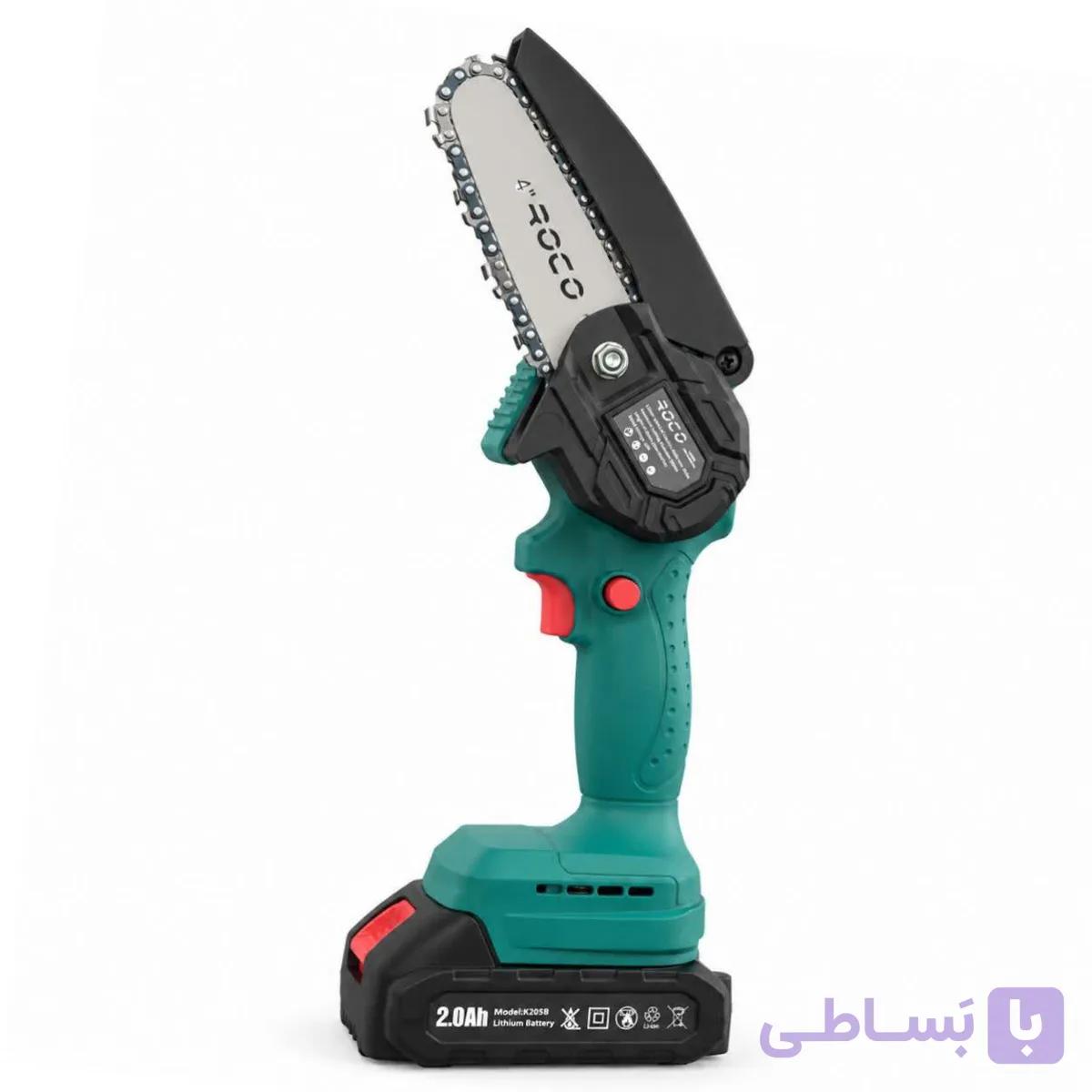 اره شارژی ( اره برقی ) ۱۰ سانت روکو مدل L0 43 — تصویر 1