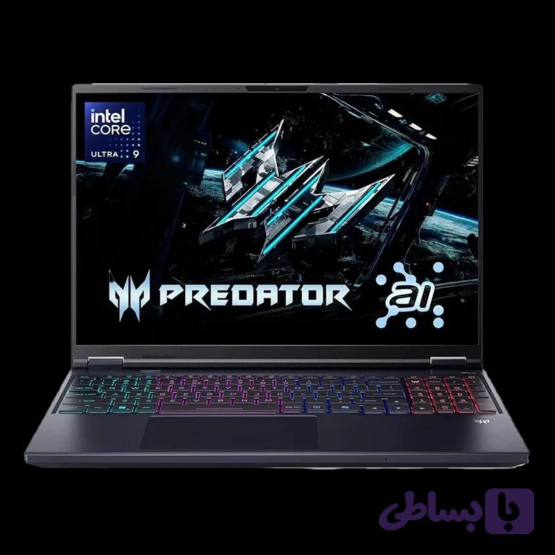 لپ تاپ ایسر PREDATOR HELIOS NEO 16 AI | Core Ultra 9-275HX | RTX 5070 | RAM 16GB | SSD 1TB — تصویر 1