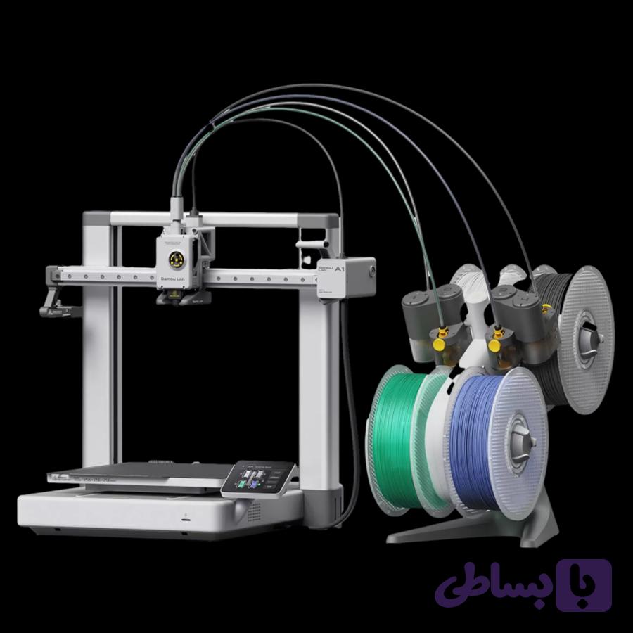 پرینتر سه بعدی مدل Bambu Lab A1 Mini Combo 3D Printer